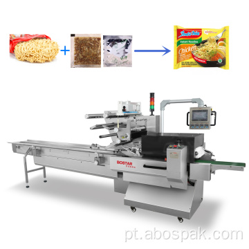 Máquina de embalagem de embalagem de macarrão instantâneo